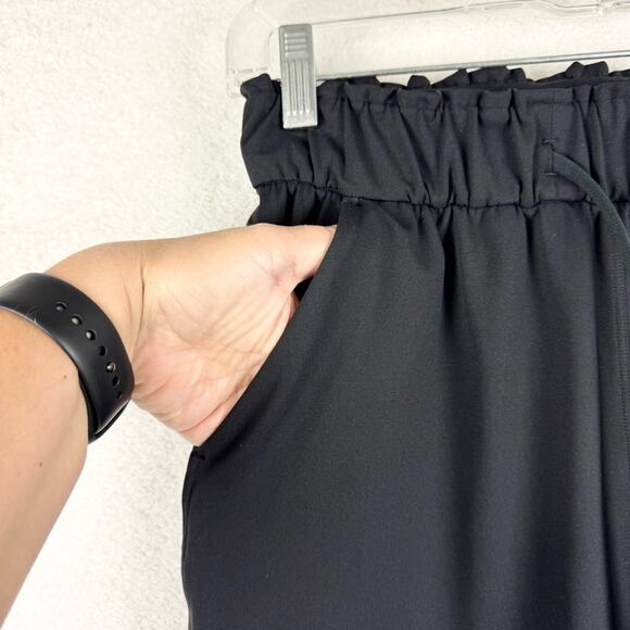 Lululemon Keep Moving Drawstring Athleisure Pant 7/8 High-Rise Black Size 4 - Picture 9 of 16